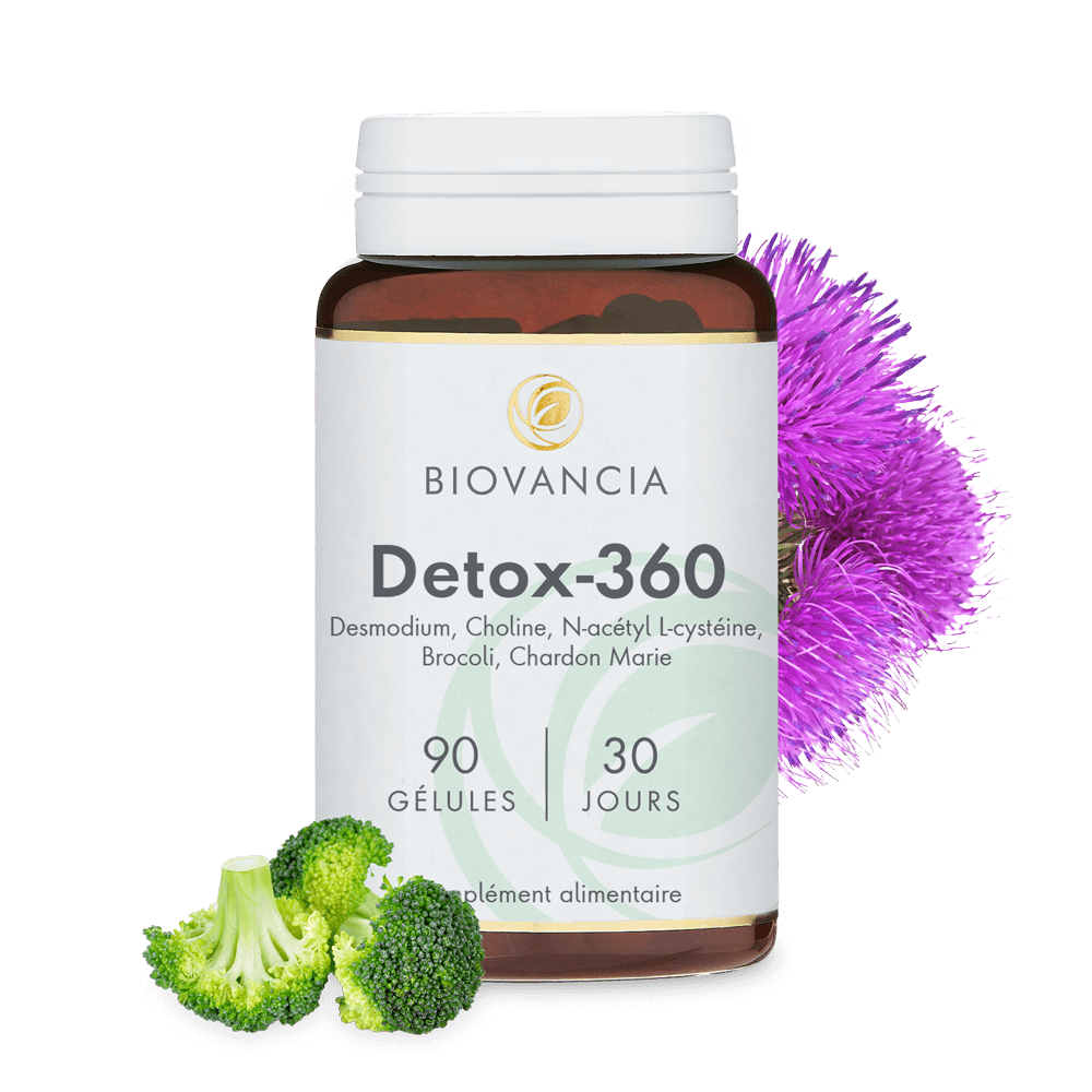 Detox-360 avec ses actifs